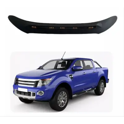 Ford RANGER IÇIN UYUMLU T7 - T8 ICIN LEDLI KAPUT RUZGARLIGI