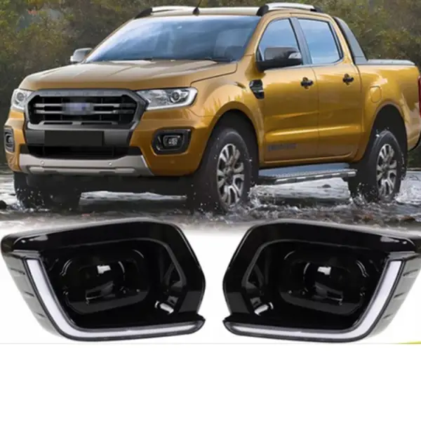 Ford ranger için uyumlu 2020 + t8 wildtrak sis ledi